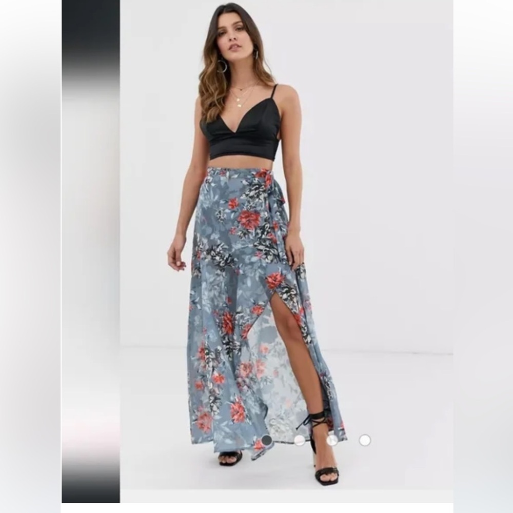 NWT French connection skirt, wrap style size 6